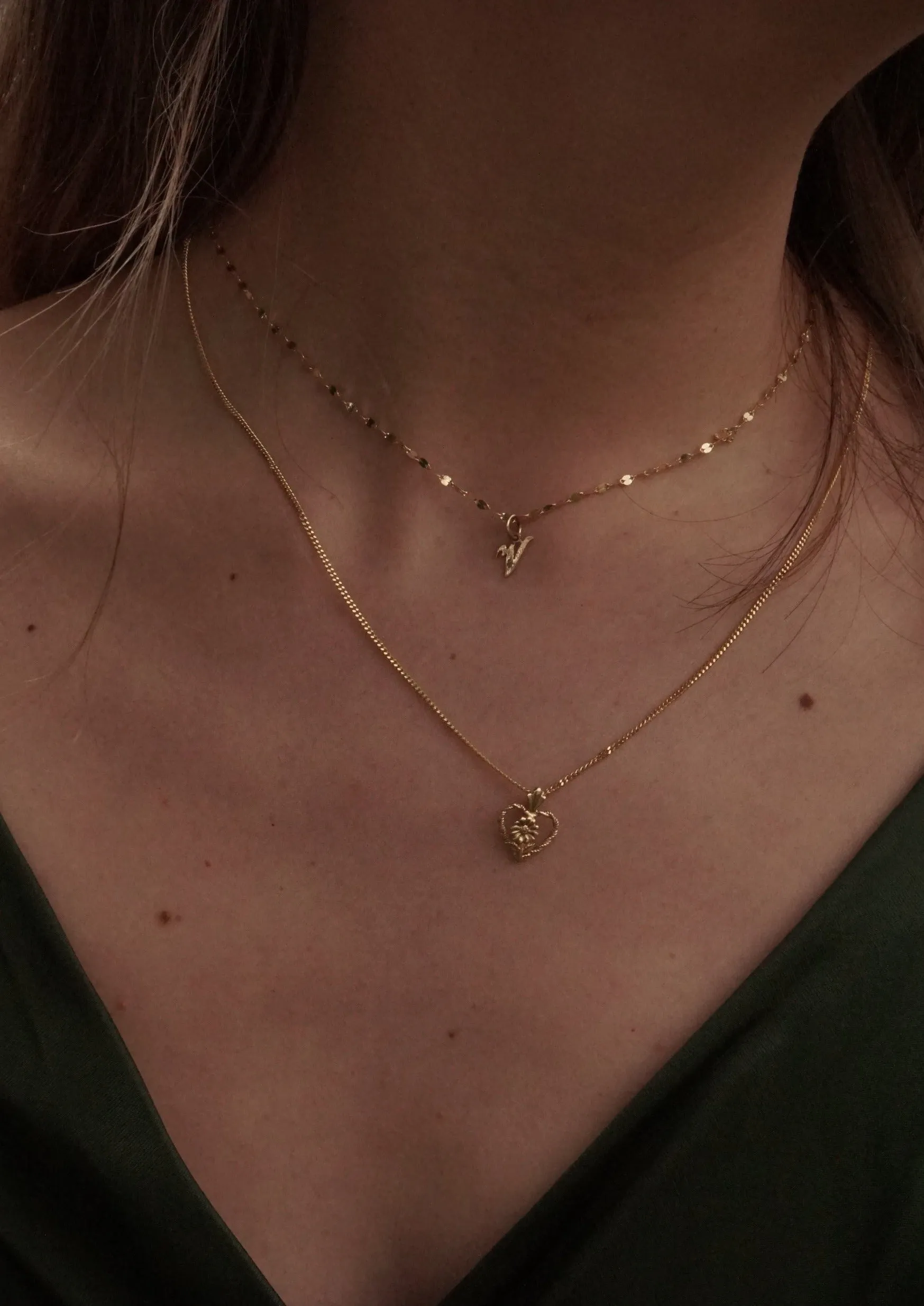 14k Mini Initial Top (Charm)