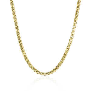 2.5mm Box Chain - Yellow Gold