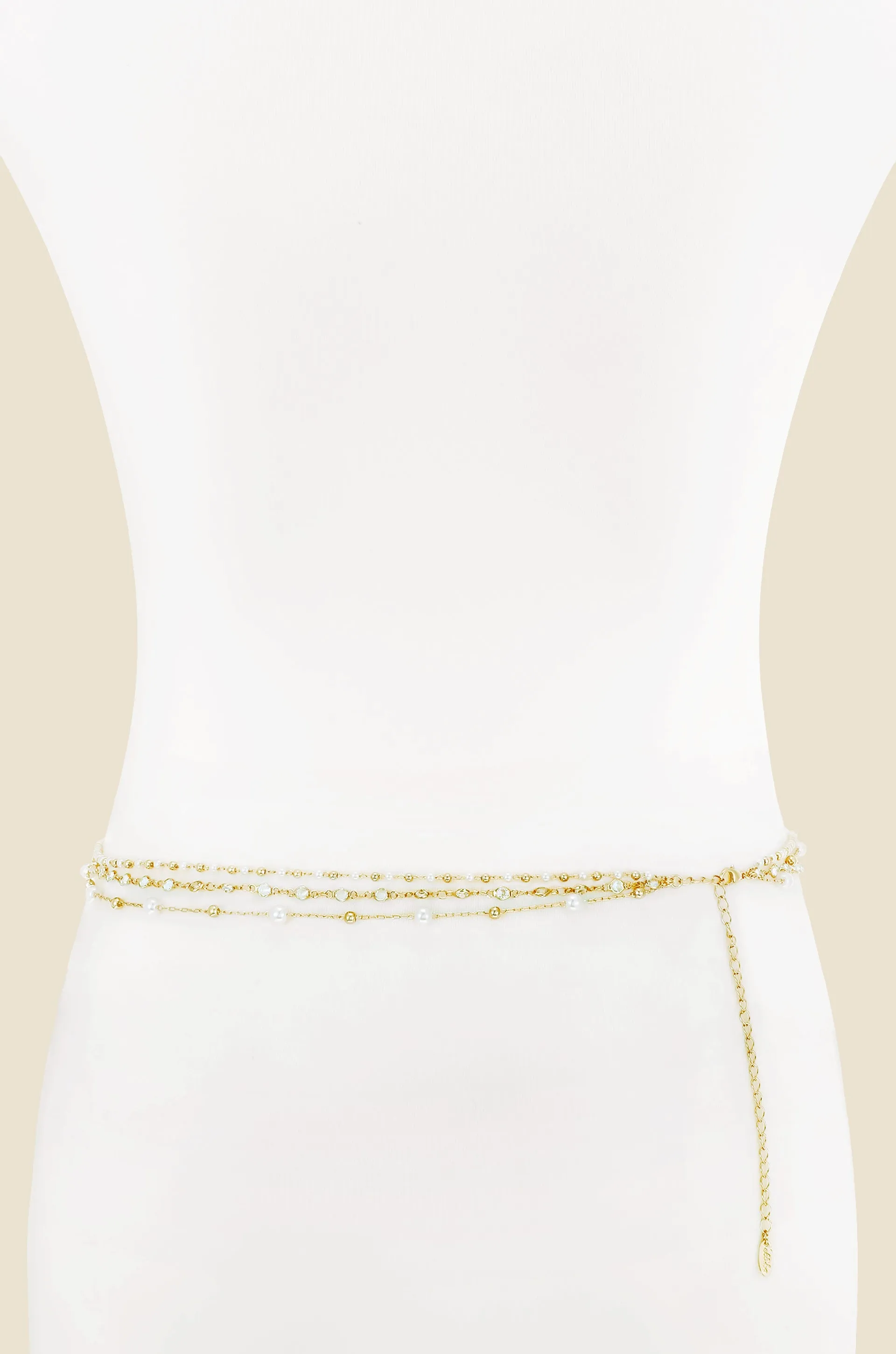 Extended Vacation Pearl Body Chain