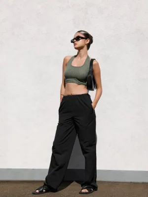 Low Waist Over Sized Pant