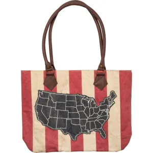 United States Map Tote bag